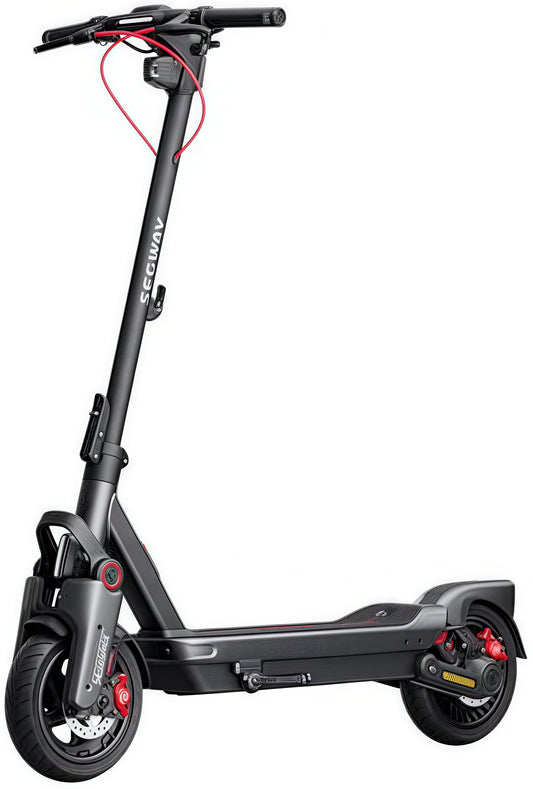 Ninebot E2 Pro Electric Scooter: Long Range Battery, One-Step Folding, Bright Headlight & LED